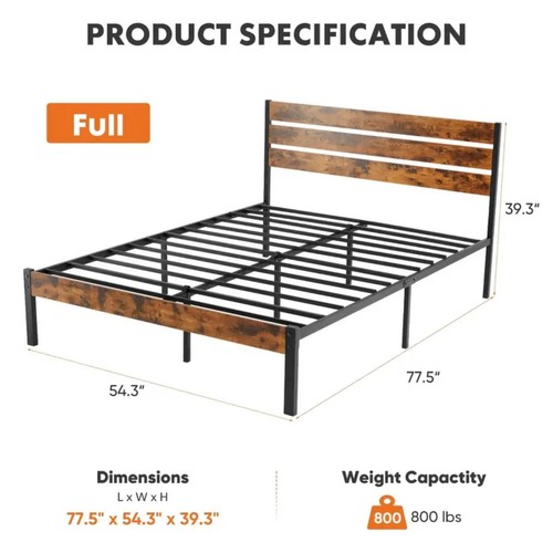 Twin queen full size sturdy - full,